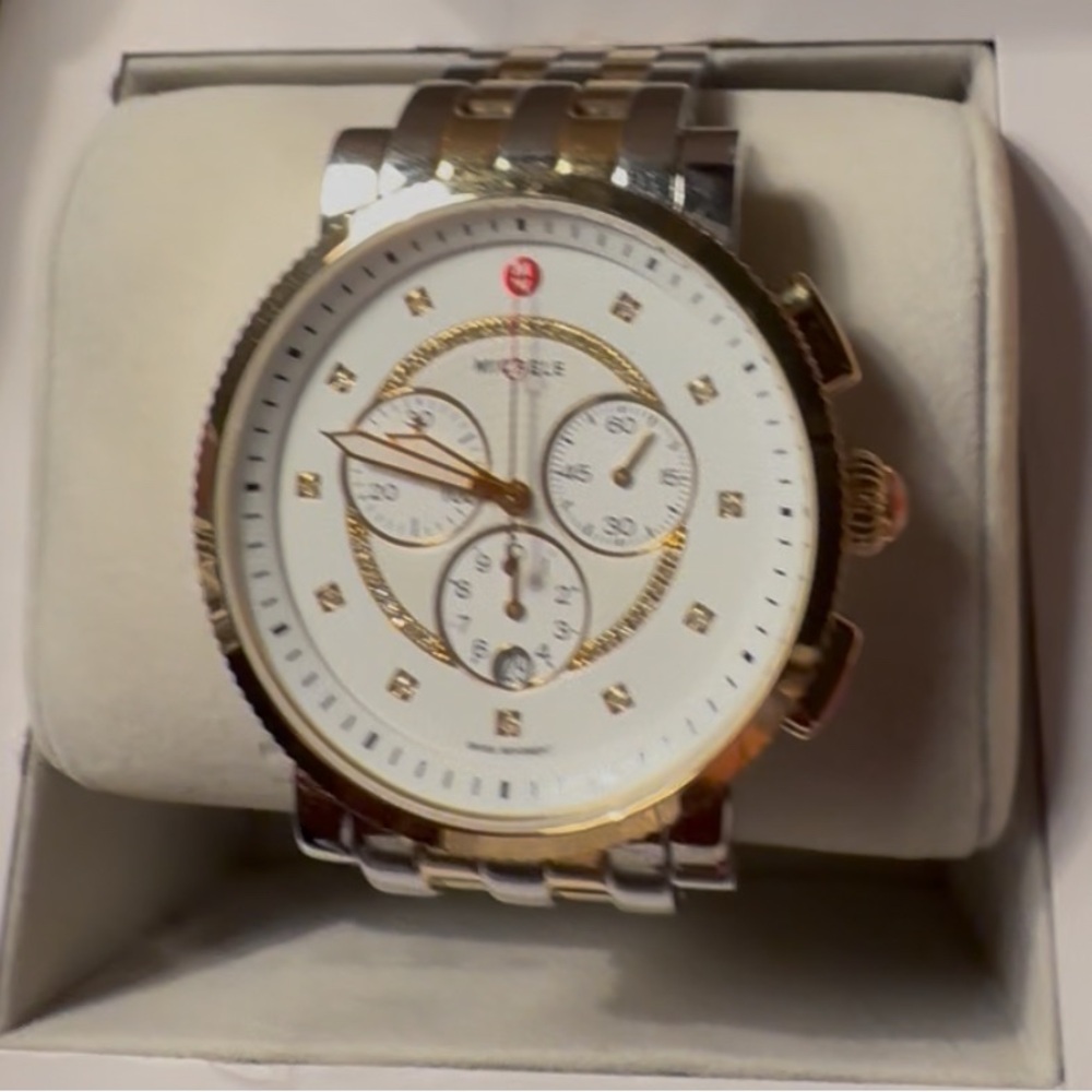 Gold and Silver Watch